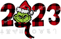 Colorsplash ultra buffalo plaid christmas
