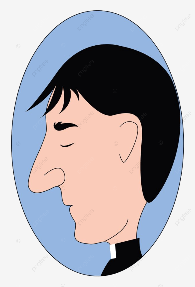 Priest vector png images priest with big nose cross man inc png image for free download