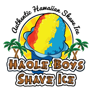 Menu haole boys shave ice