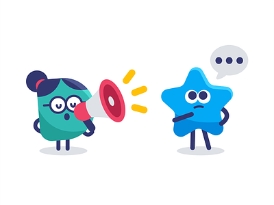Children learn alphabet characters by manu on