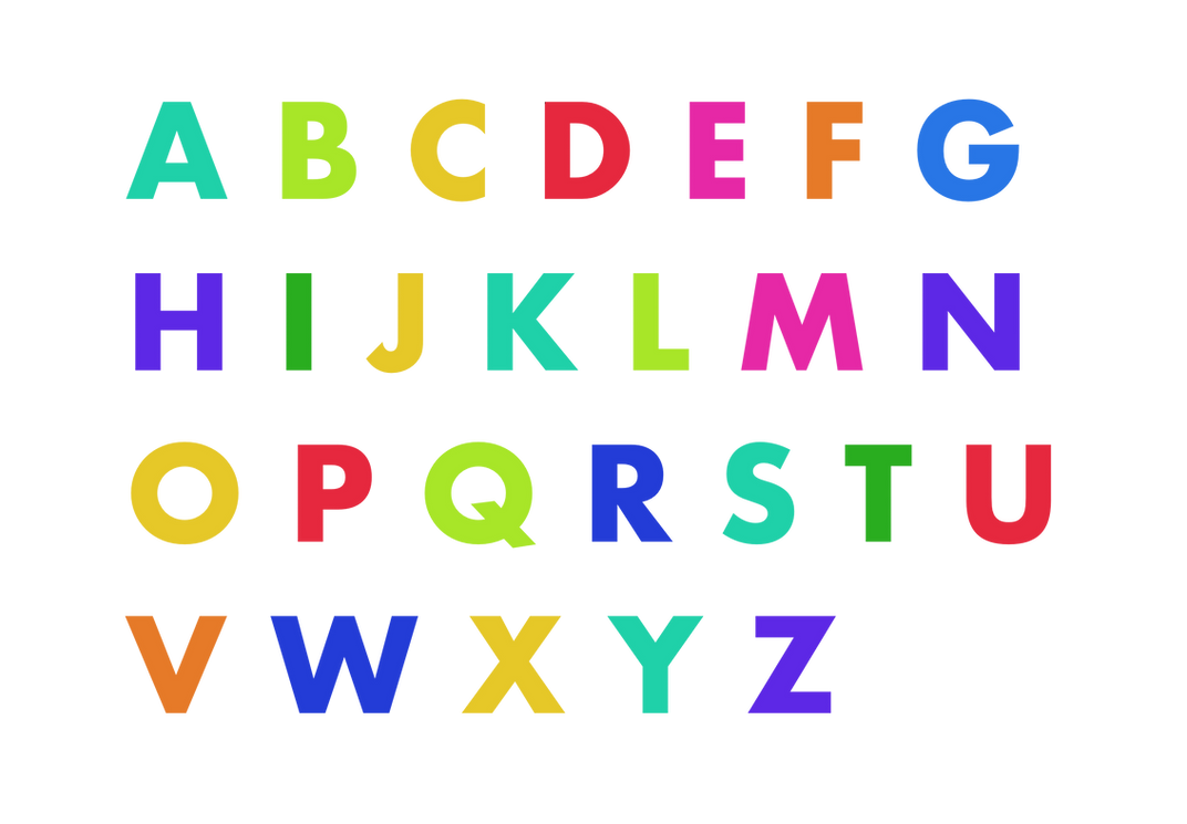 The letters of the alphabet by aidasanchez on