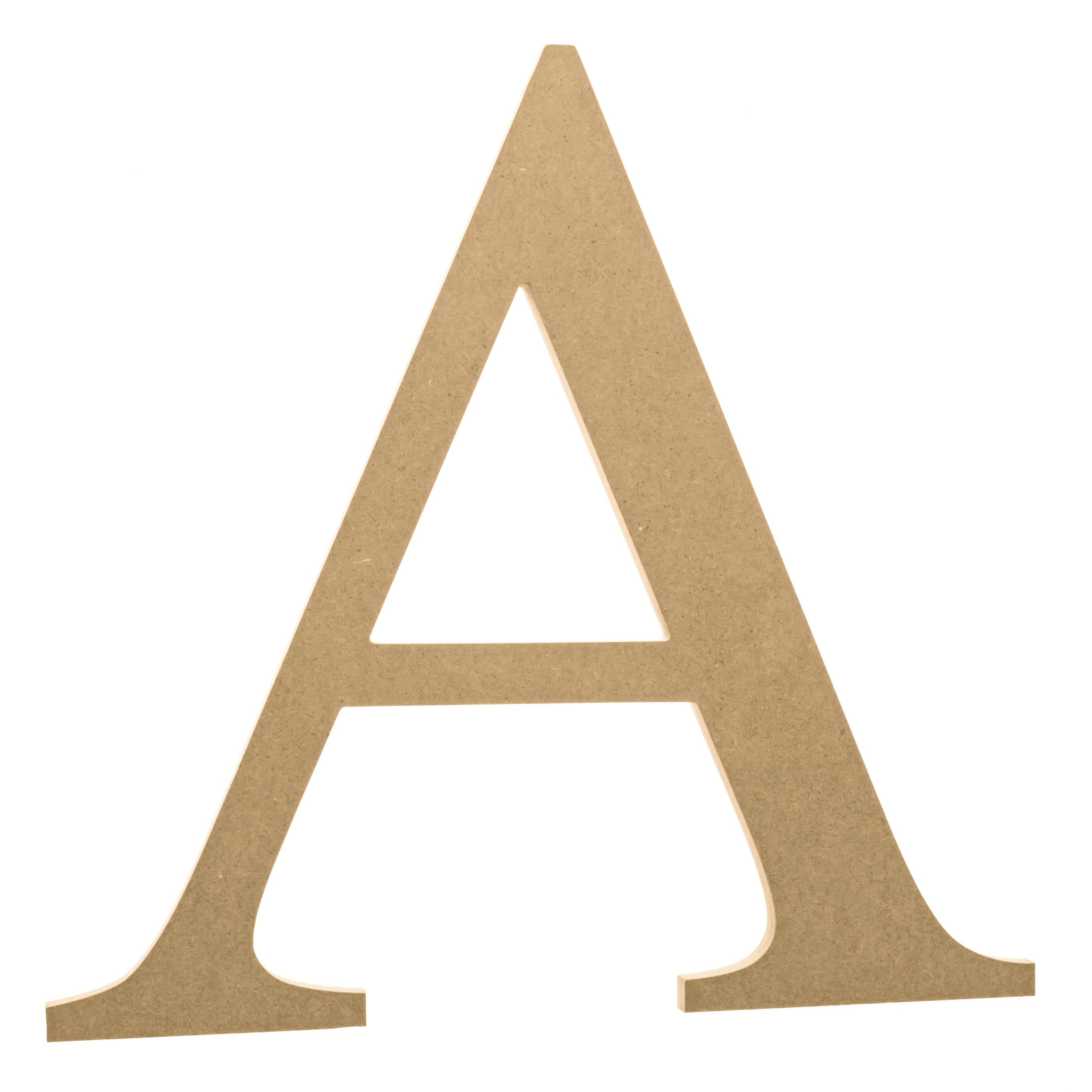 Wooden greek letter psi