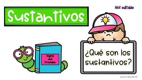 Mon and proper nouns spanish activities sustantivos unes propios espanol mon and proper nouns nouns editable powerpoint