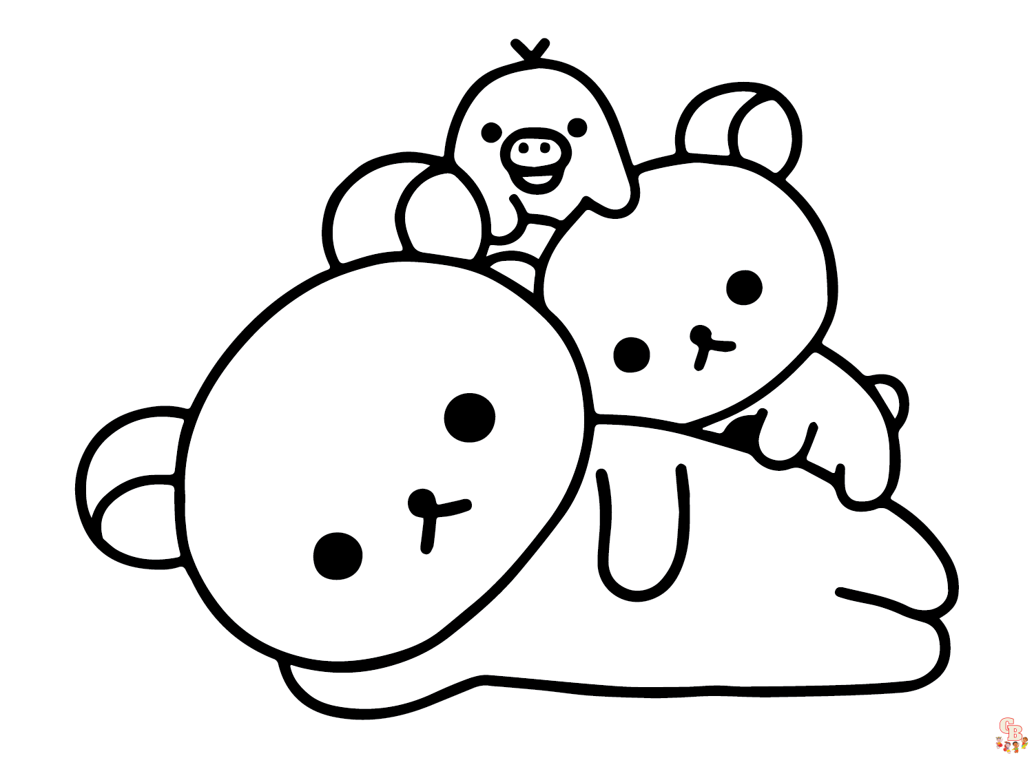 Colorear rilakkuma