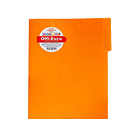 Carpeta legajadora plãstica carta colores candy