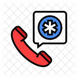 Ambulance call icons
