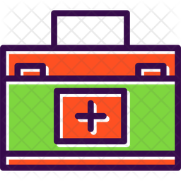 Emergency mask dual tone icons