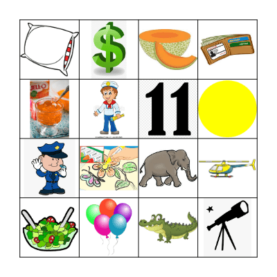 Police bingo cards