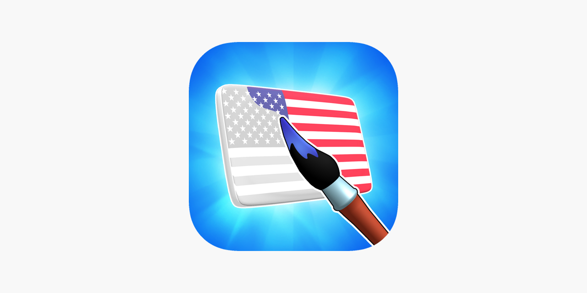 Paint the flag on the app store