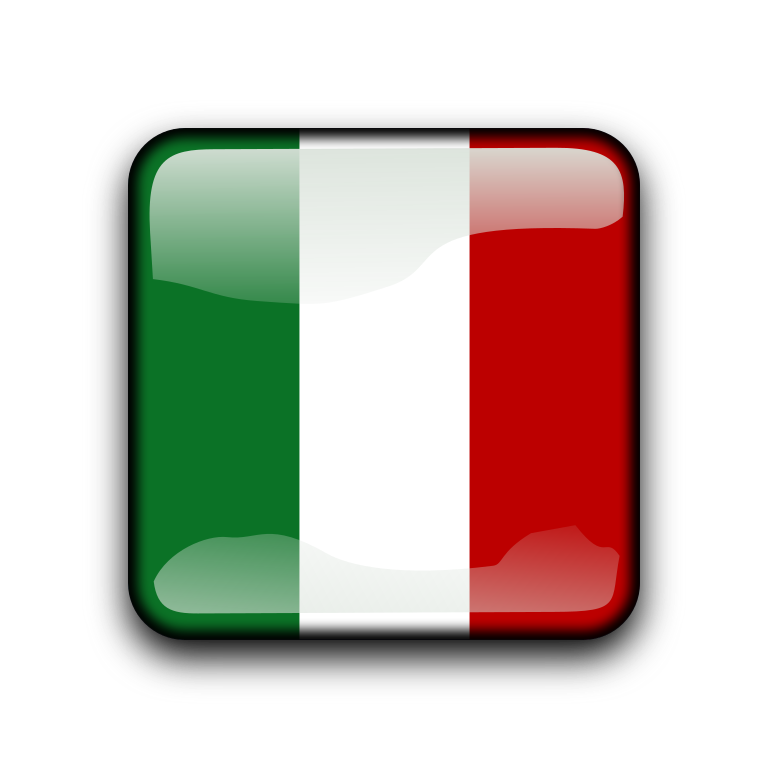 Italy flag clip art image