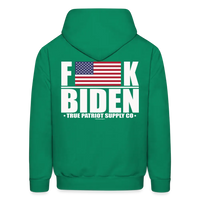 Fuck biden true patriot supply co fjb american flag back print mens pullover
