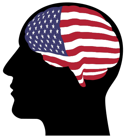 American thinker clip art image
