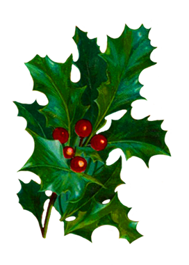 Charming free vintage christmas clip art