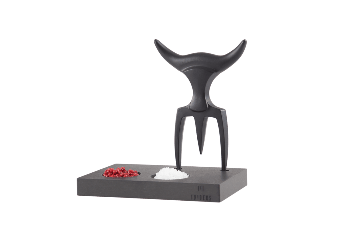 Tridens vleesvork onyx limited edition