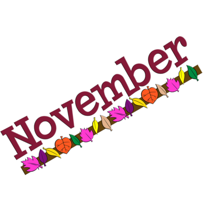 Free download november cliparts