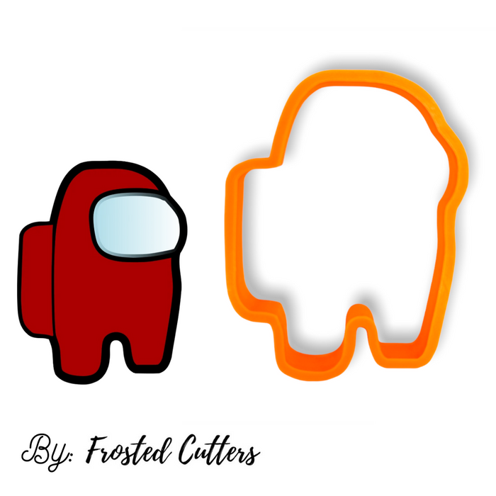 Among us cutter by frosted cutters â bake it egypt