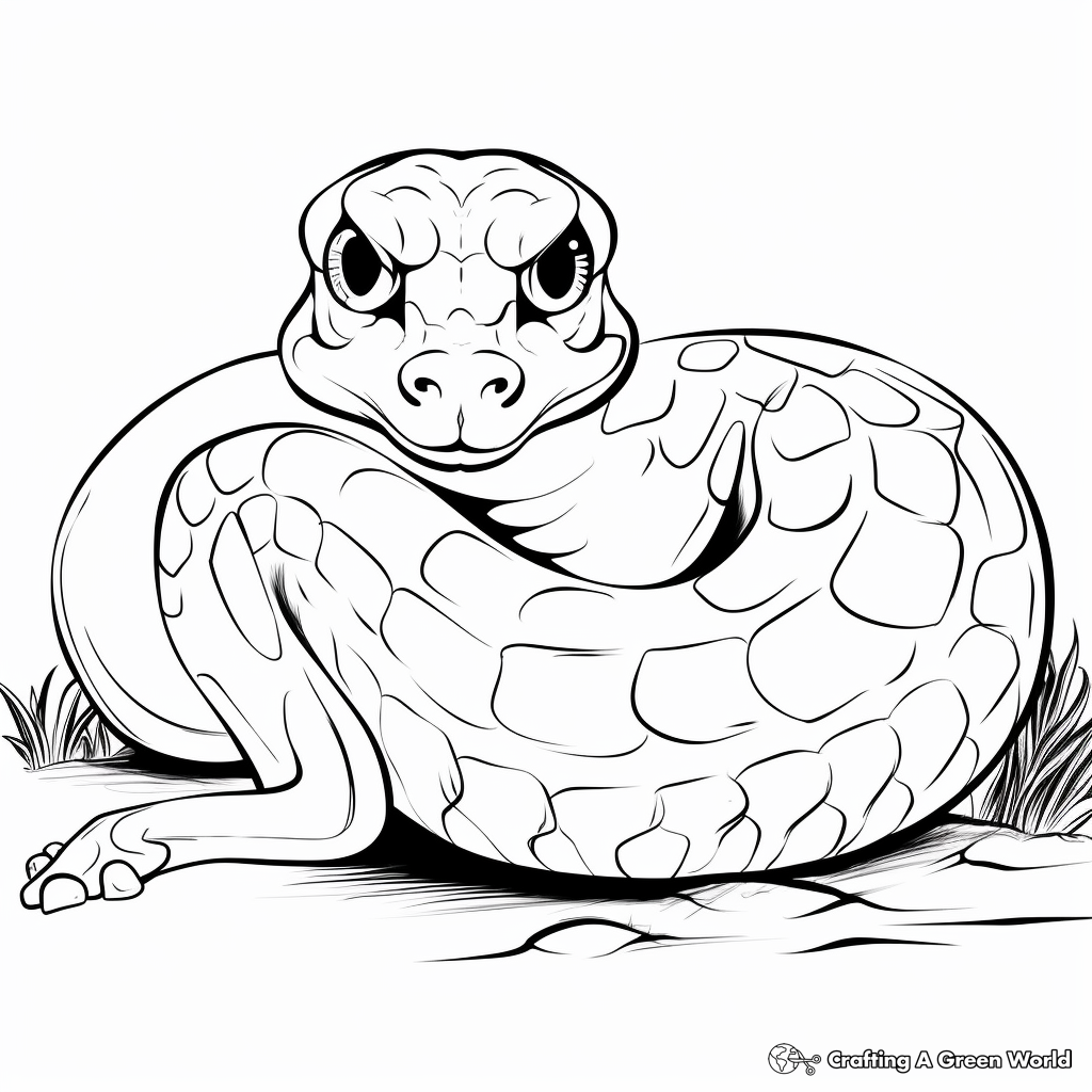 Viper coloring pages