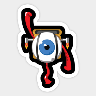 Flying eye stickers for sale