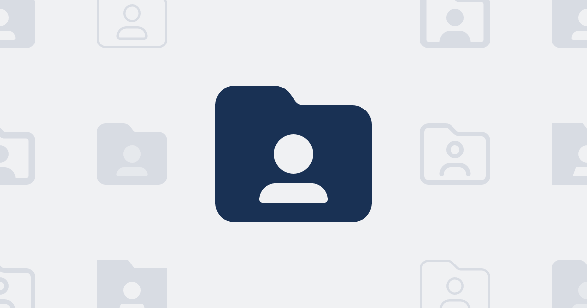Folder user icon font awesome