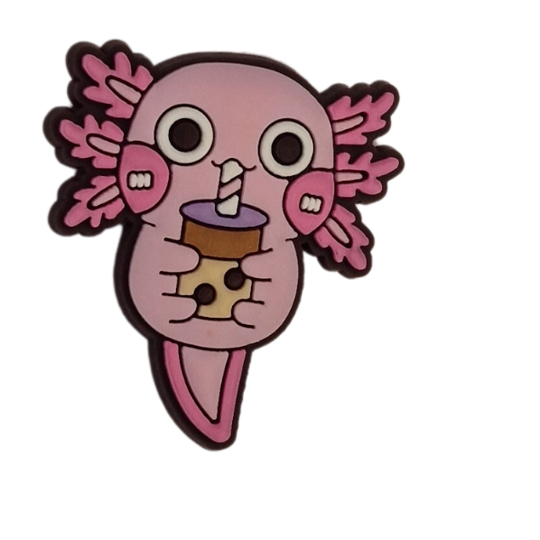 Jibbitz croc shoe charms axolotl