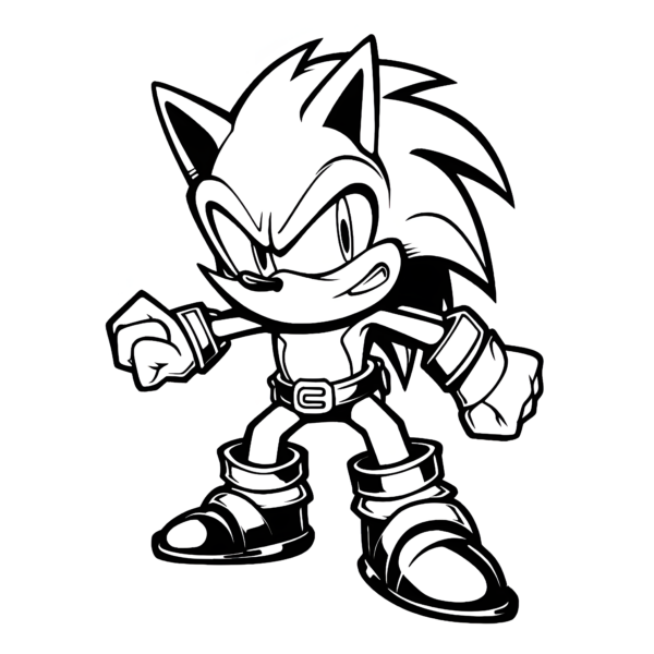 Sonic the zephyr ausmalbild