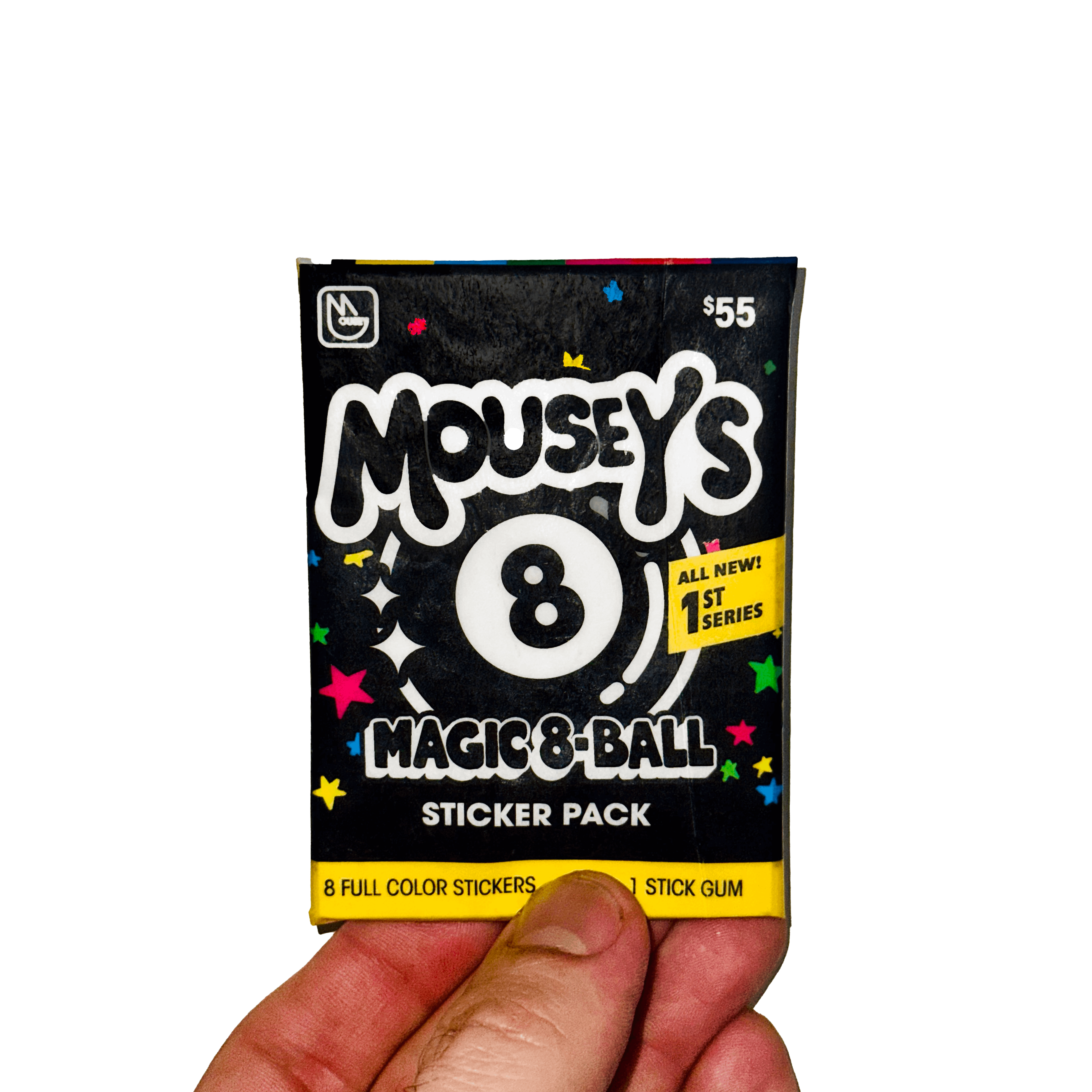 I made a wax wrap sticker pack inspired by old packs of topps trading cards rgraphicdesign