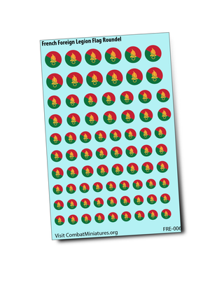 Flag aircraft and carrier decals â combat miniatures