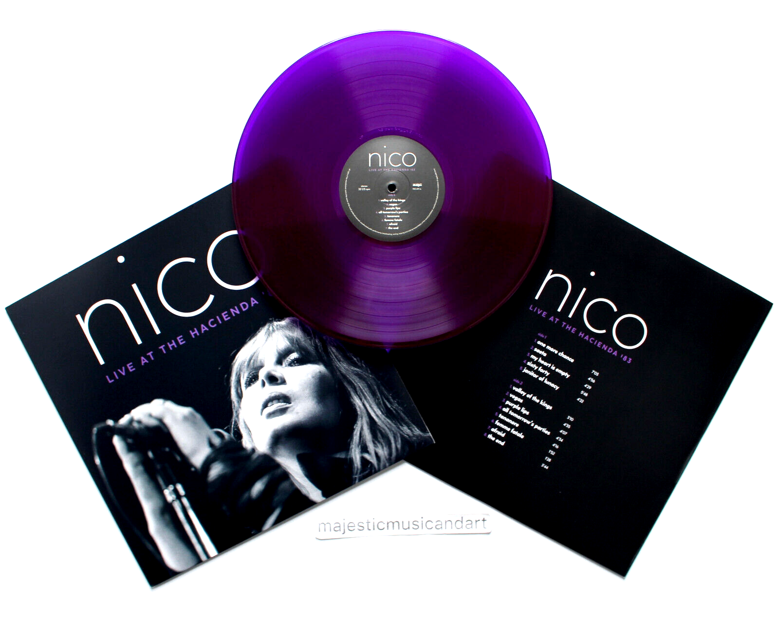 Nico live vinyl lp andy warhol the velvet underground