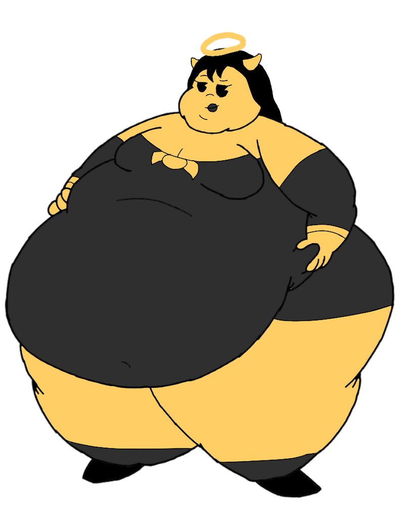 Fat alice angel new by fatgirlandboydraws on