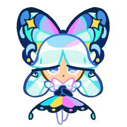 Sugar glass cookie