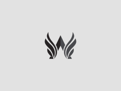 Angel wings logo by brand semut on