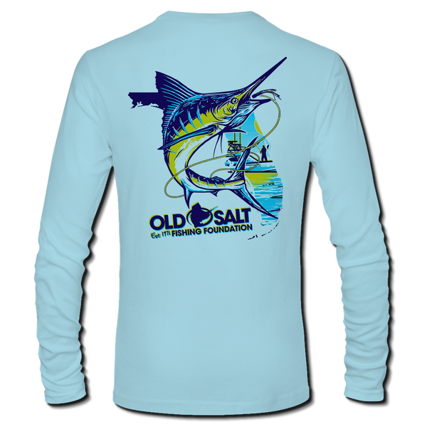 Florida marlin long sleeve performance shirt
