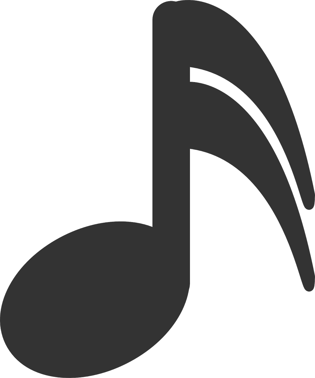 Free sheet music vector art