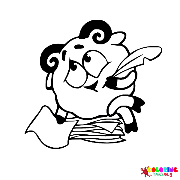 Kikoriki coloring pages
