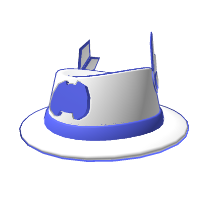 Blue angry fedora roblox item