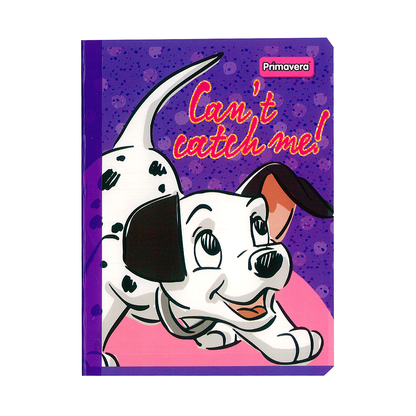 Cuaderno cosido primavera disney femenino hojas cuadros