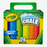 Crayola washable sidewalk chalk pack of â
