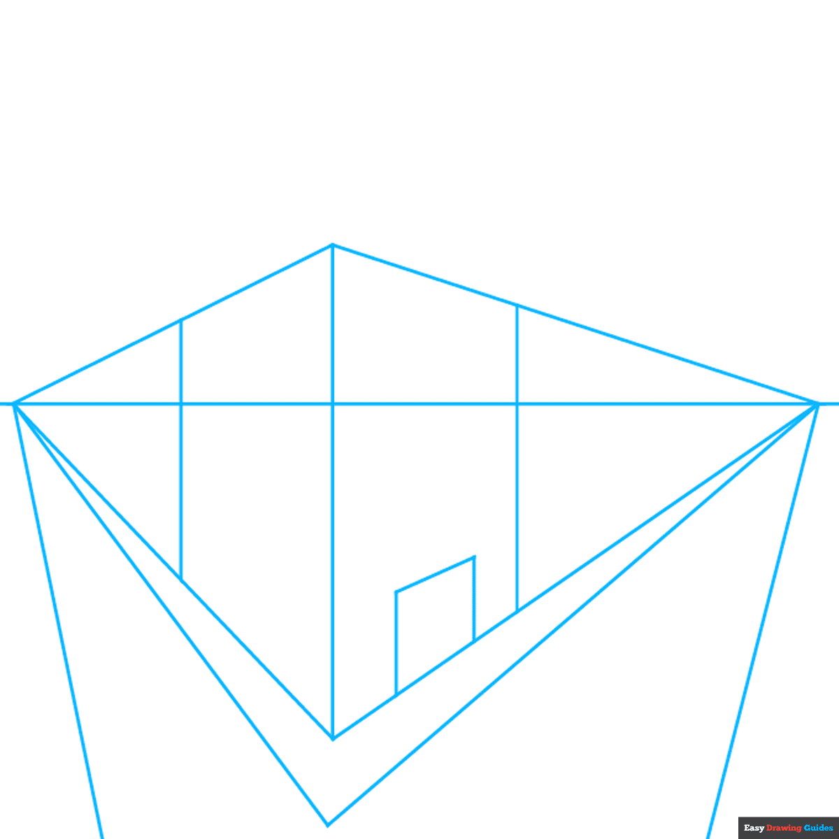 How to draw an easy city in two