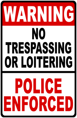 Signs â tagged no loitering signsâ signs by