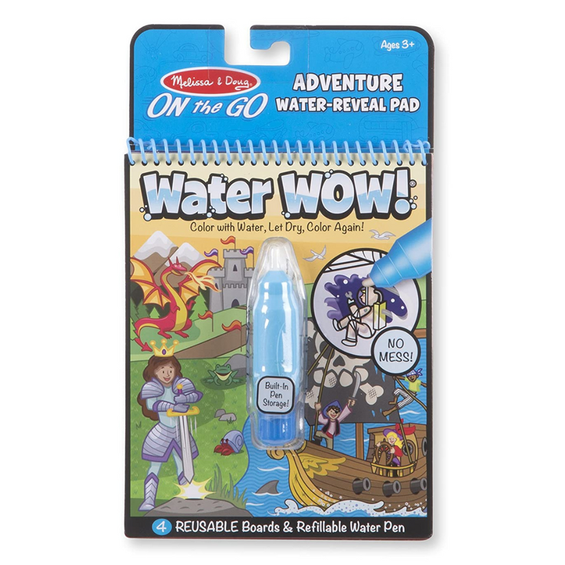 Melissa doug on the go water wow safari reusable water