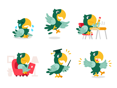 Birds doodle by manu on