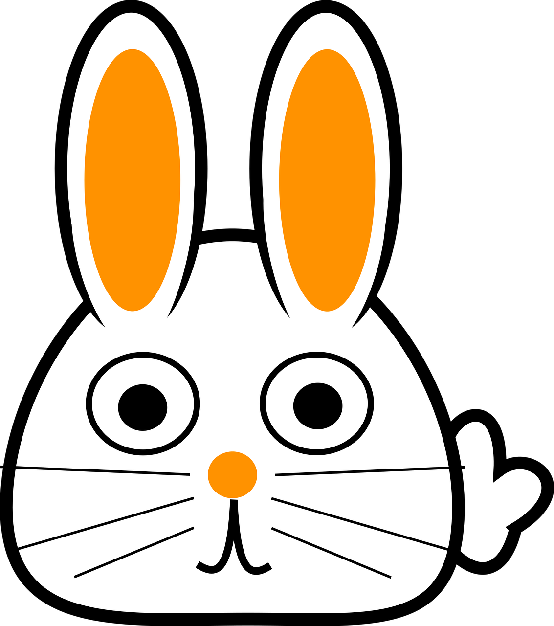 Over free bunny vectors