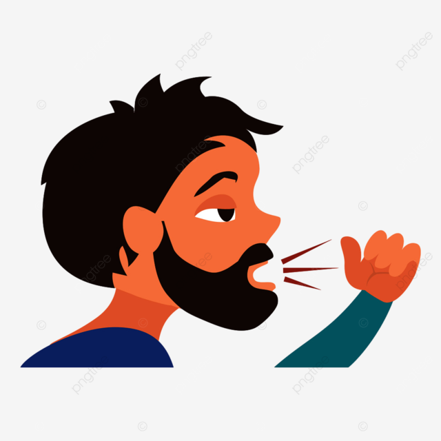 Persistence clipart vector persistent cough icon cartoon vector illustration character face png image for free download