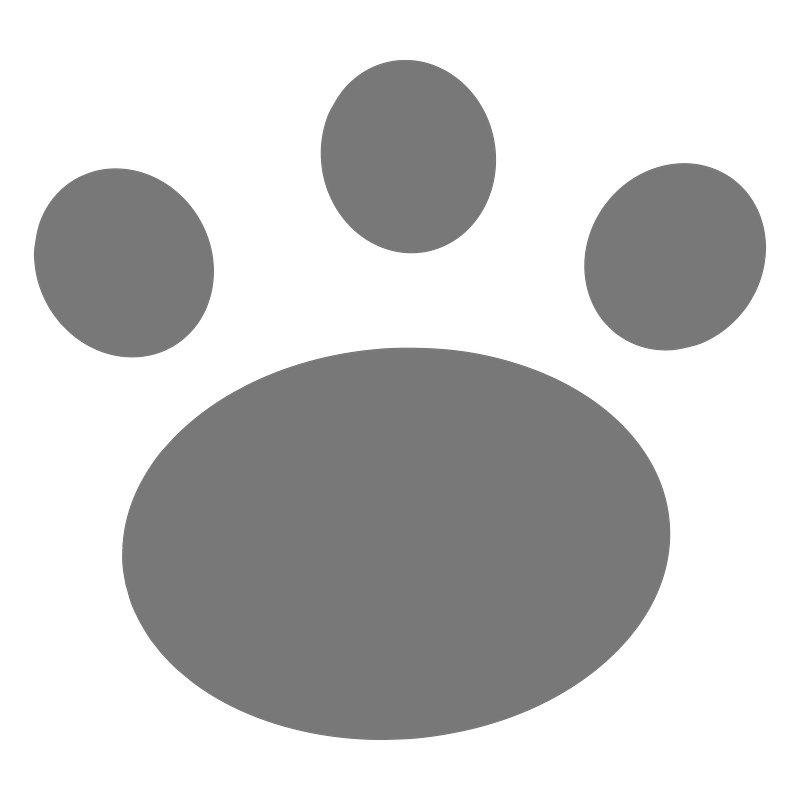 Dog paw png gray sticker premium png