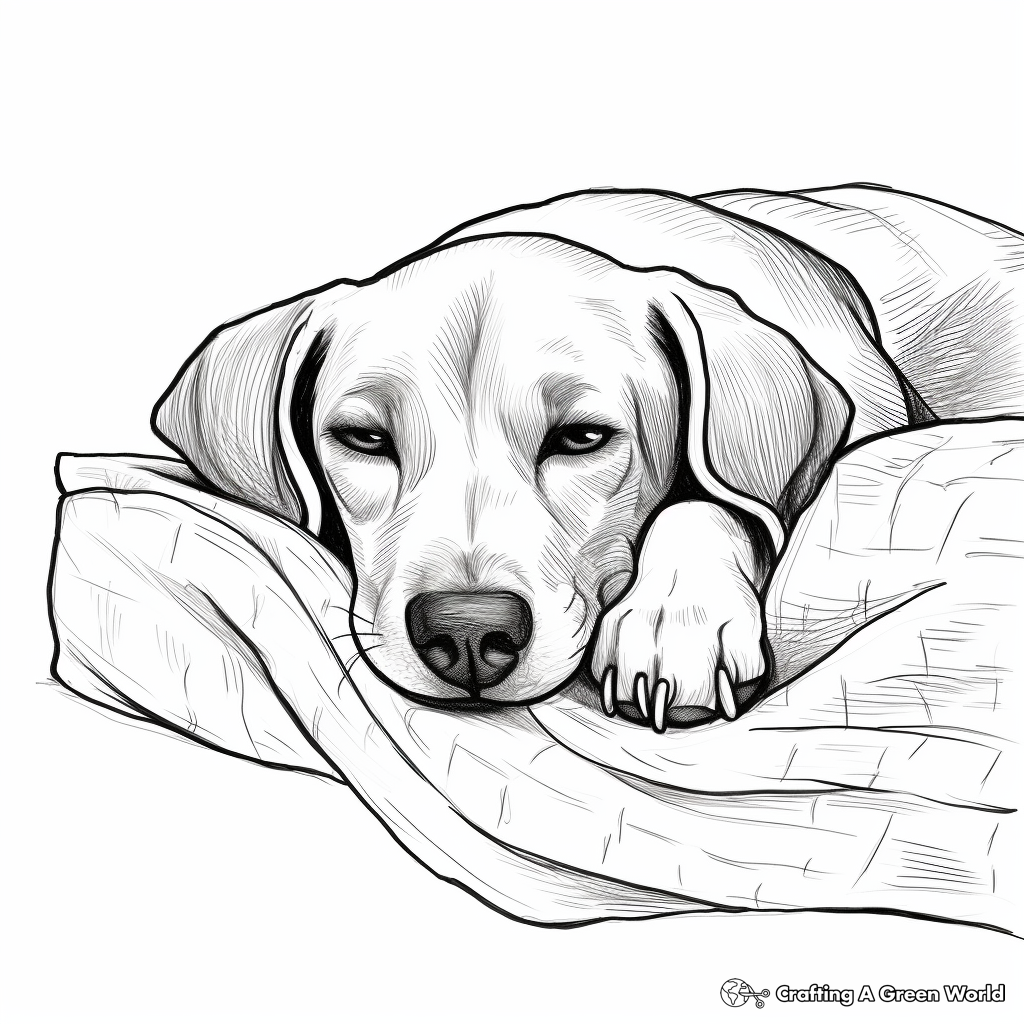 Labrador coloring pages