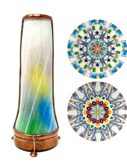 Kaleidoscopes artistic collectible handcrafted jewelry toys kits
