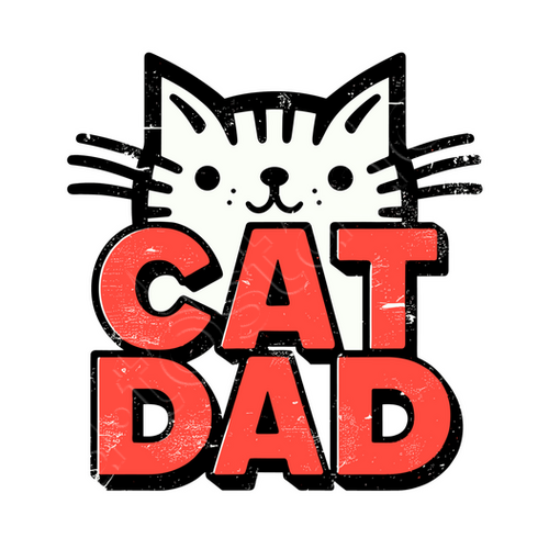 Playera hombre retro kawaii cat dad en hombr retro papã gatito retro