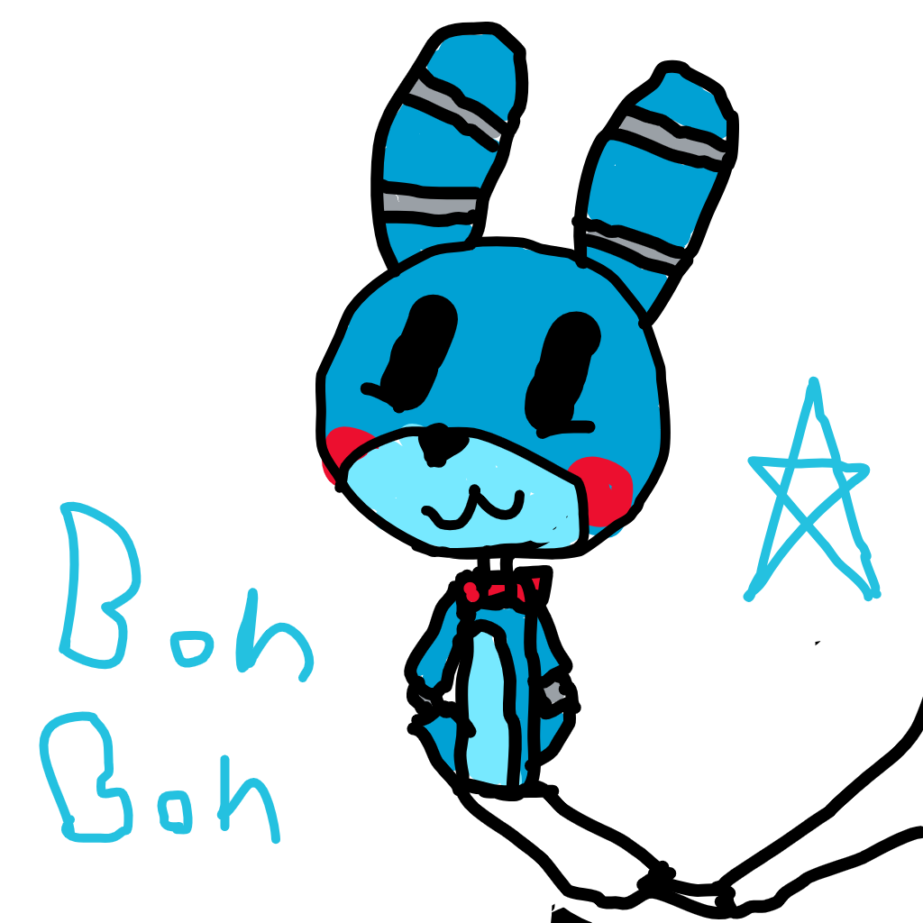 Xd e hecho a bon bon de fnaf