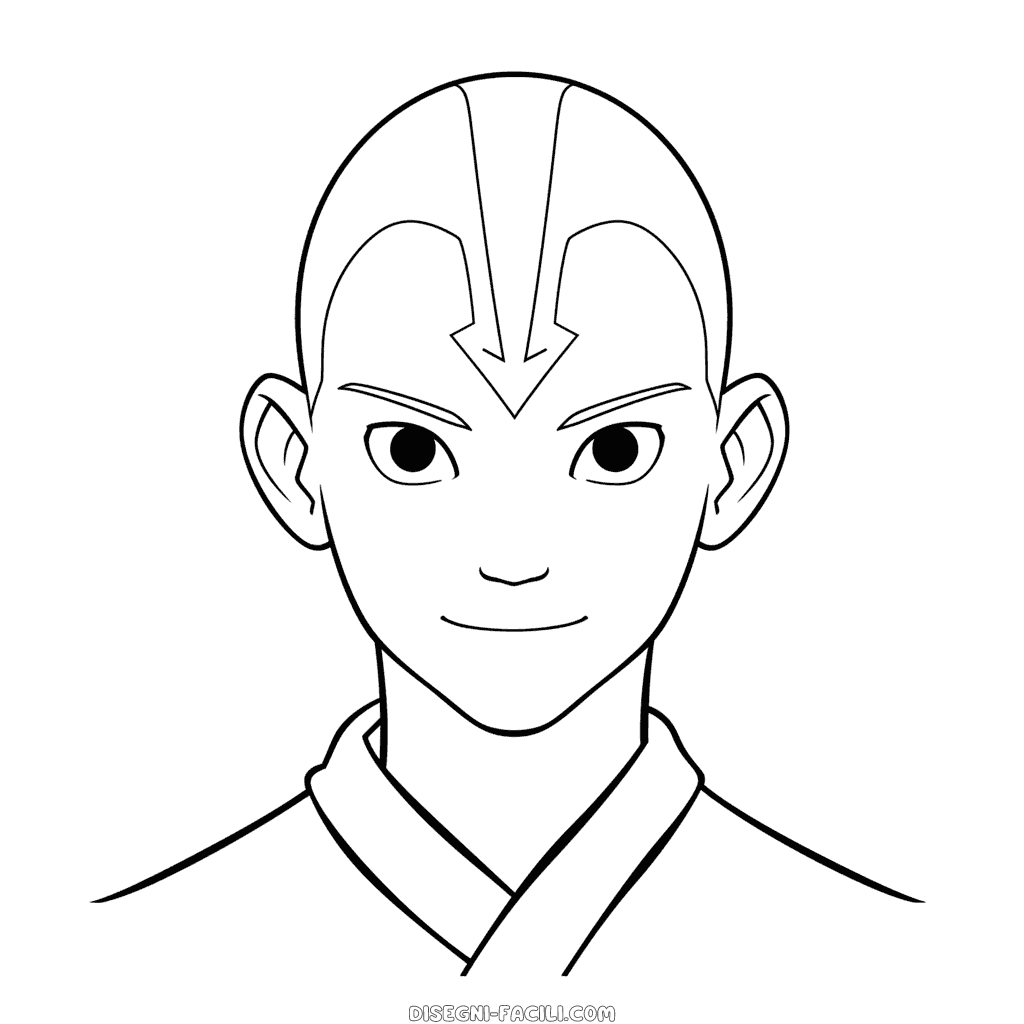 Disegno facile di avatar lultimo dominatore dellaria stampate gratuitamente dei disegni facili