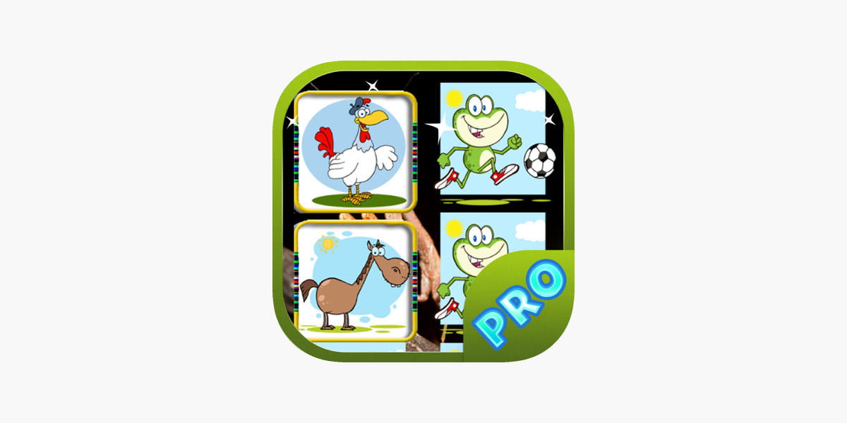 Kids memory game animals animal color book kids on the app store